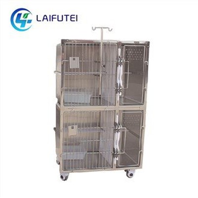 Cages de chat en acier inoxydable