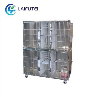 Cage de haute qualité en acier inoxydable pour chat